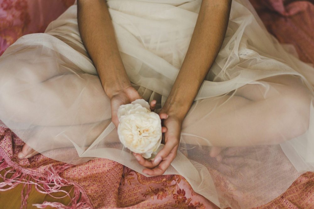 Symbolic image representing the Rose Lineage, Mary Magdalene, and feminine embodiment for womb clearing